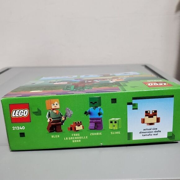 Lego Minecraft The Swamp Adventure 21240 Building Set Sealed Box - Picture 5 of 6